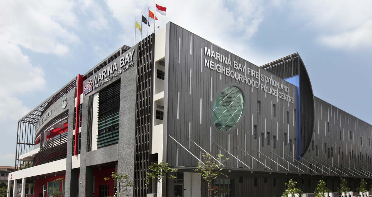 Marina Bay Fire Station & Neighborhood Police Centre